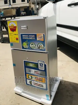 Quality Nasco Nasf2-120 2 Door Electric Table Top Fridge