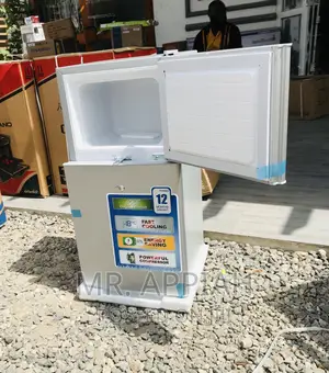 Reliable Nasco Nasf2-120 2 Door Table Door Electric Fridge.