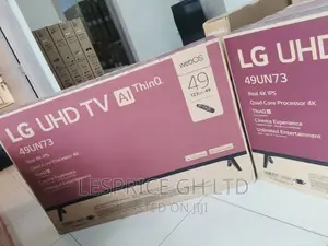 Unique LG 49” Smart Ai TV