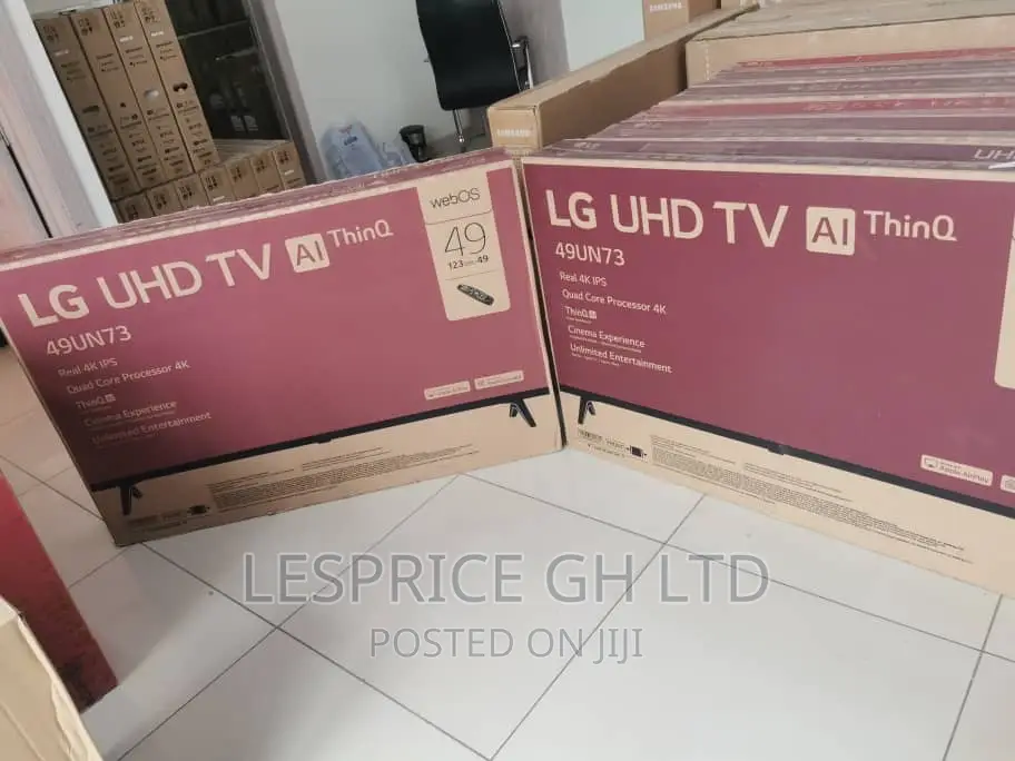 Unique LG 49” Smart Ai TV