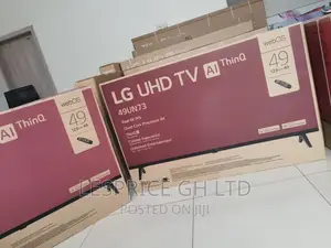 LG 49” Smart Ai TV Enjoy the Quality