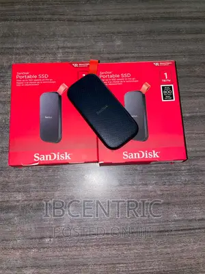 Sandisk 1tb Portable Solid State Drive(Ssd)