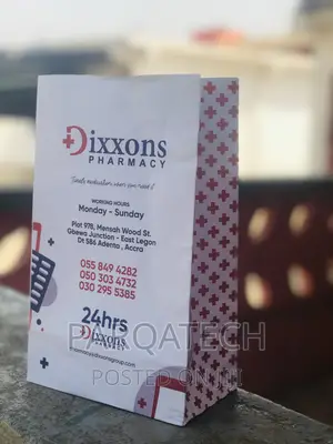 Customized Pharmacy Paperbags