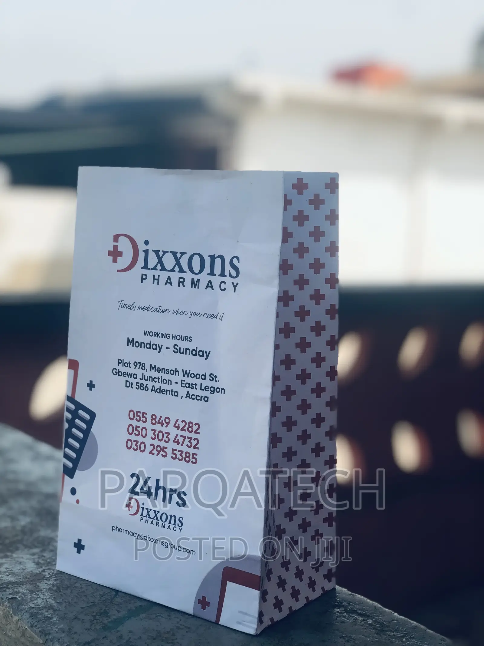 Customized Pharmacy Paperbags
