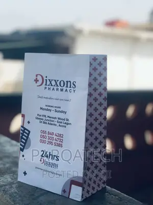 Customized Pharmacy Paperbags
