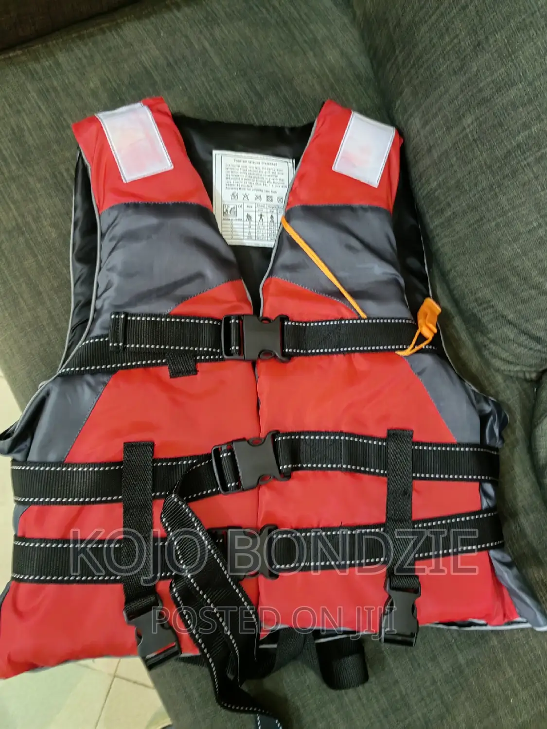 Life Jacket With Whistle
