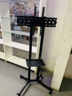 Shop Adorable Moveable Tv Trolly for 32”-65 Inch(Black).