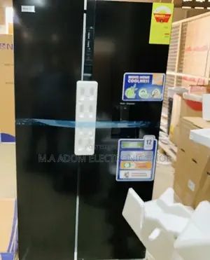 Fabulous Nasco Side by Side Electric Fridge(Nassb2-64s)Black