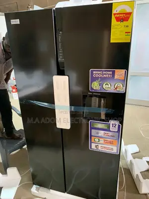 Nice Nasco Side by Side Electric Fridge Nassb2-64s(Black).