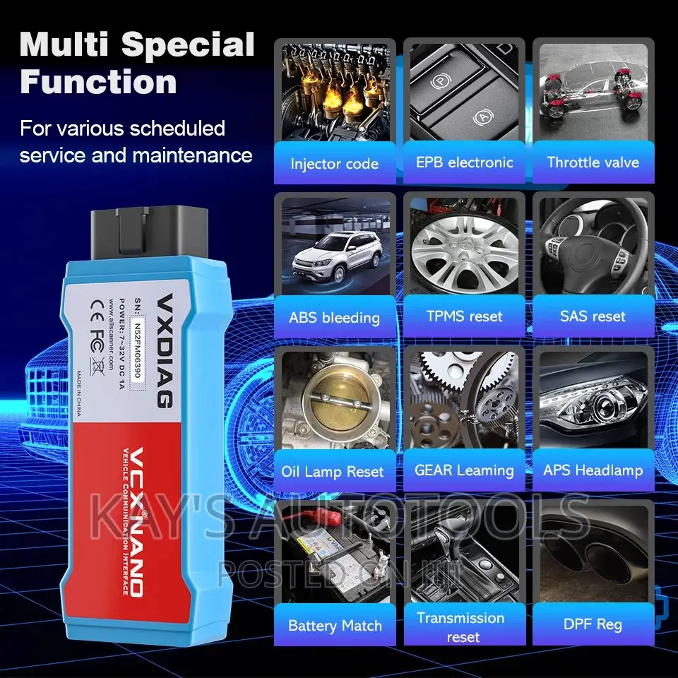 Ford Mazda VCX Nano Diagnostic Tool