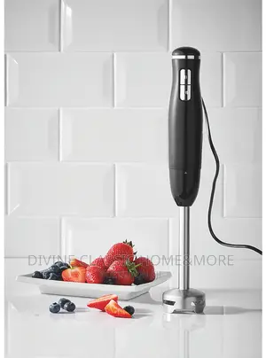 Georgehome Hand Blender With 6 Variable Speed Settings(600w)