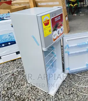 Fabulous Zara 14TM Double Door Electric Fridge(Silver).