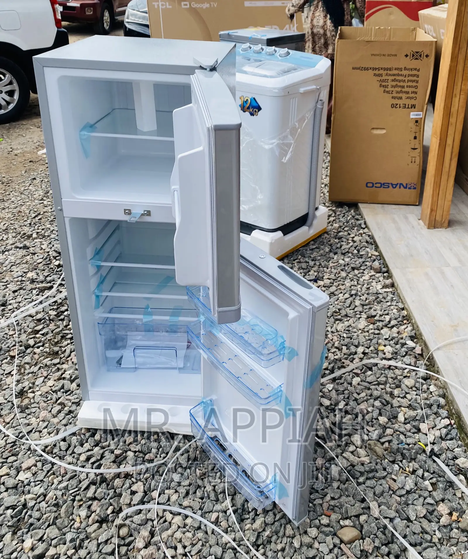 Lovely Design Zara 14TM Double Door Electric Refrigerator.