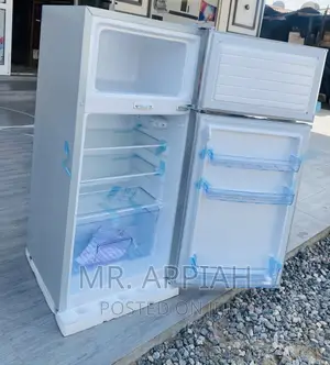 Unique Design Zara 12TM Double Door Electric Fridge,Gray