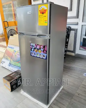 Extremely Chilling Pearl(Gray)PF-250 2 Door Electric Fridge