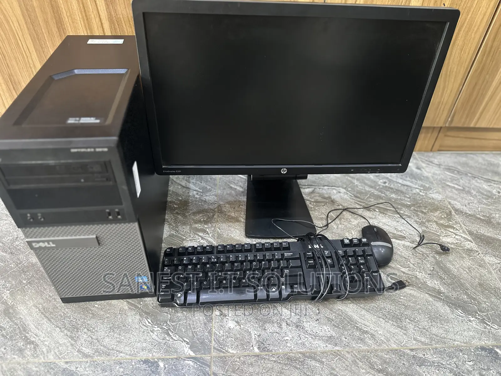 Desktop Computer Dell OptiPlex 3010 4GB Intel Core I5 HDD 500GB