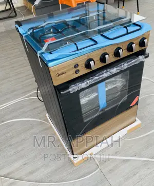 Buy Quality Midea BMG6060-WD 60x60 4 Gas Burner + Oven.