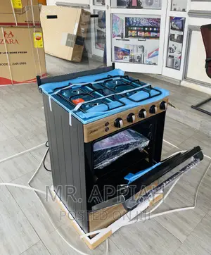 Classic Midea 60x60 4 Gas Burner With Glass Lid(BMG6060-Wd)