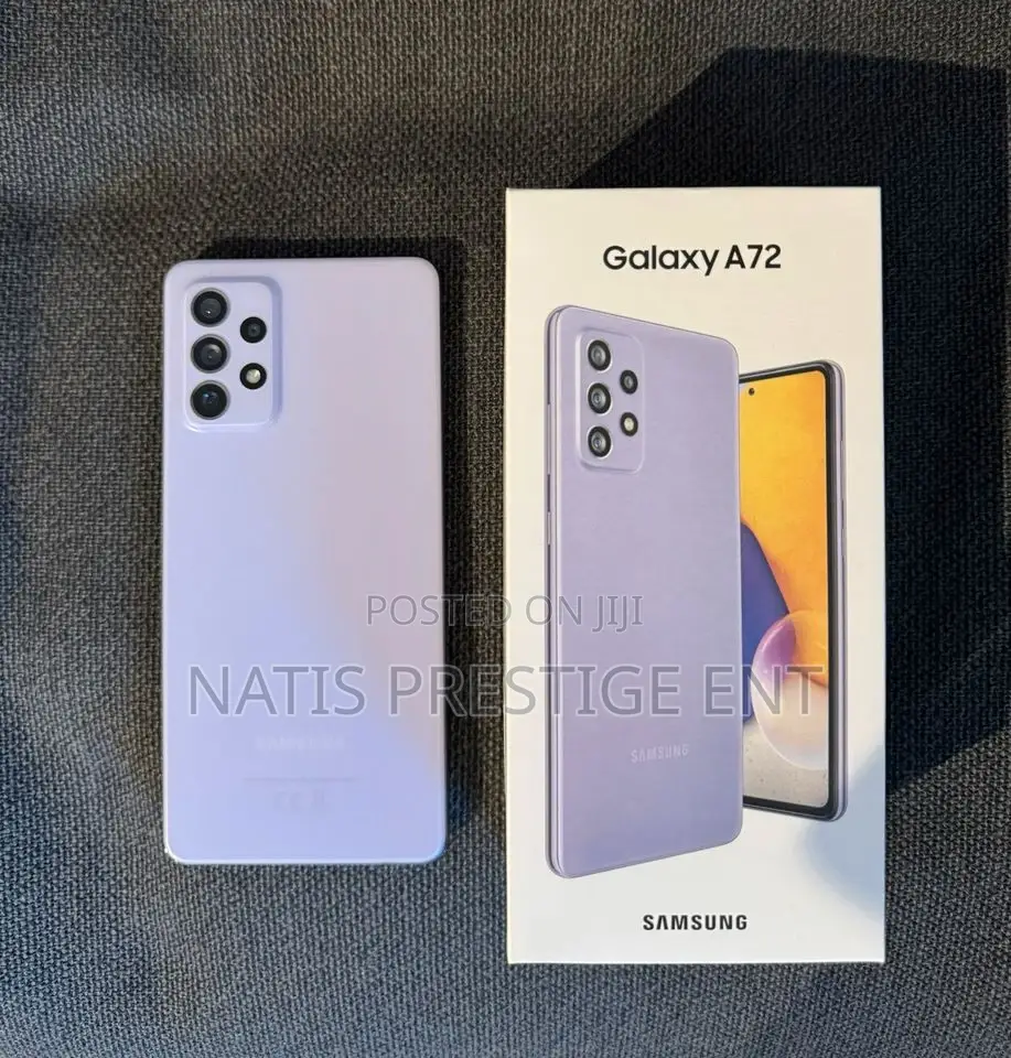 New Samsung Galaxy A72 5G 128 GB Purple