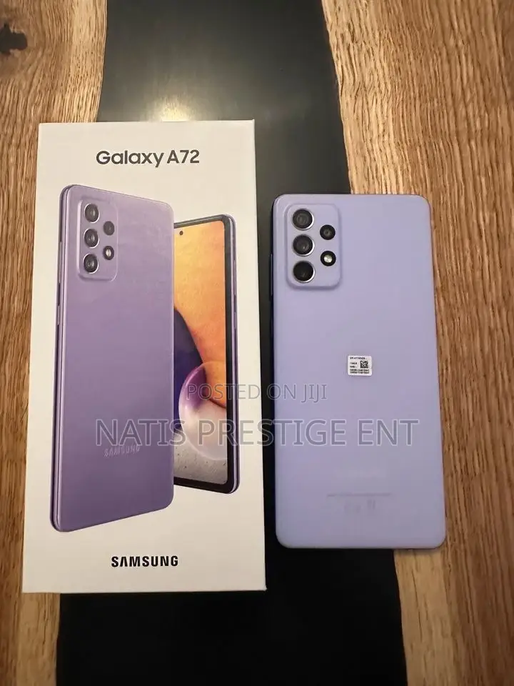 New Samsung Galaxy A72 5G 128 GB Purple