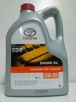 Toyota Hybrid 0W20 Synthetic Motor Oil 5 Liters