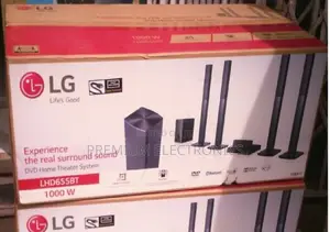 Lg Lhd655bt 1000w Home Theatre System With Dvd 5.1 Channel