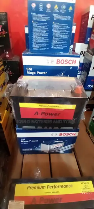 15 Plates A-power 55 Batteries - Free Delivery