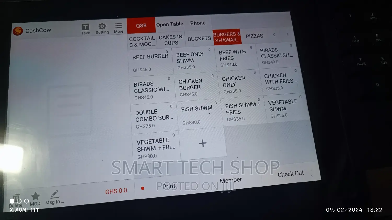 Android POS System For Retail And Restaurant. Free Software