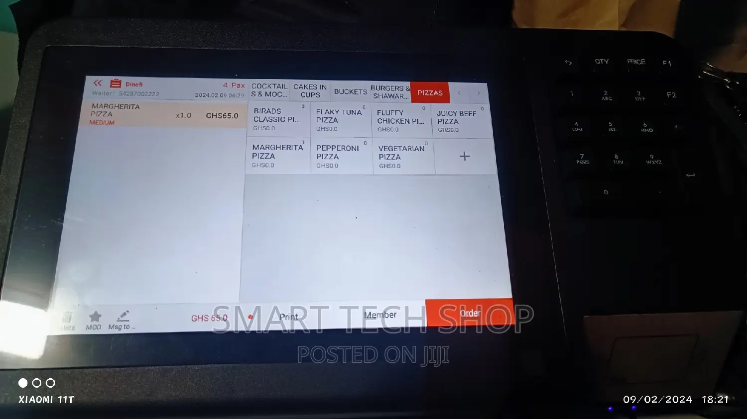 Android POS System For Retail And Restaurant. Free Software