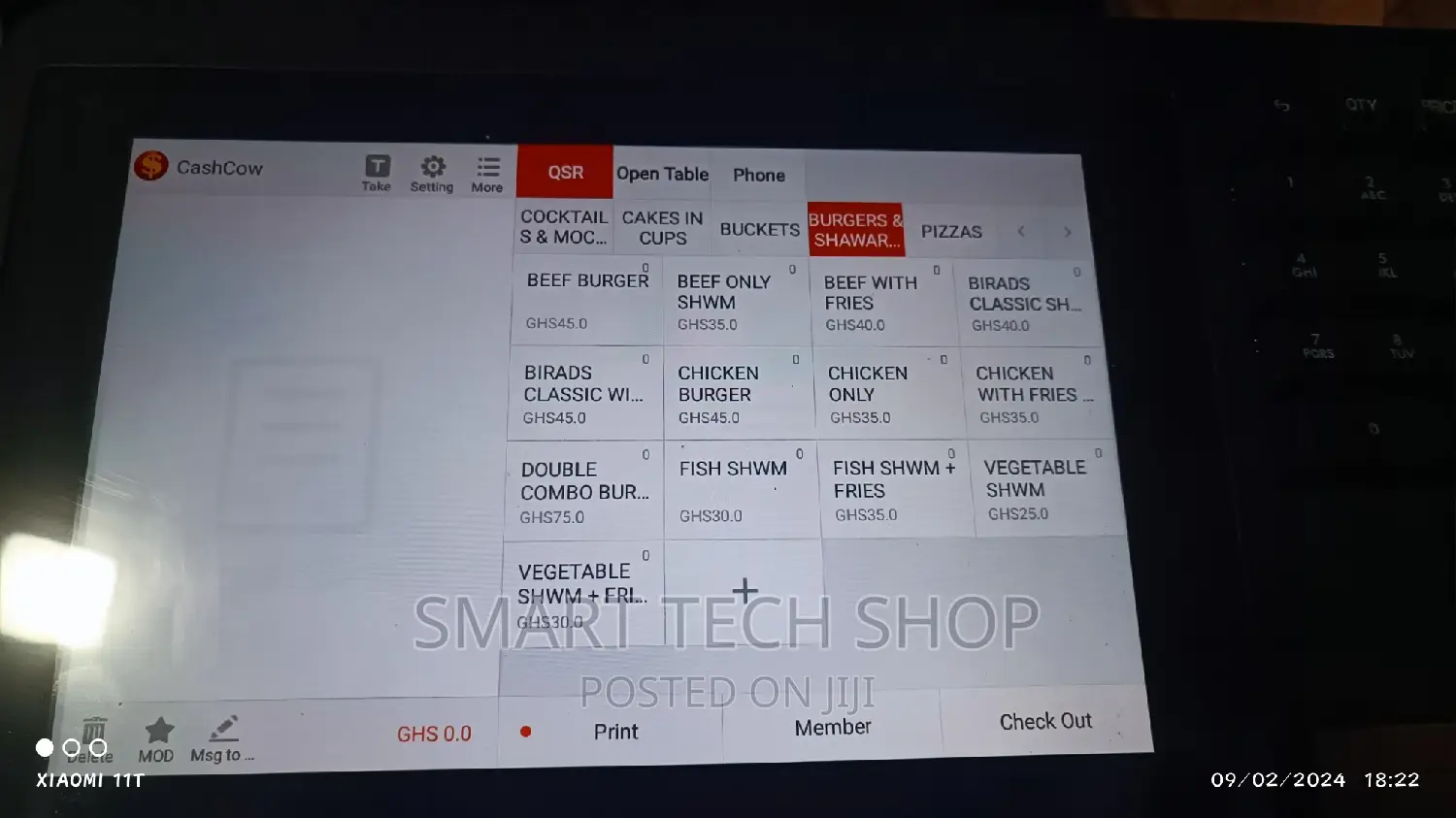 Android POS System For Retail And Restaurant. Free Software