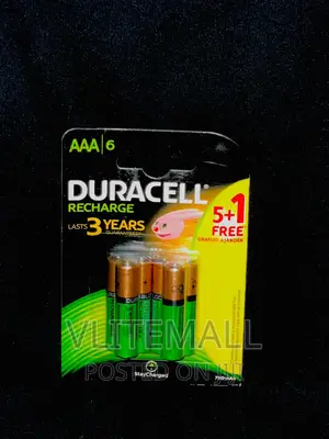 Duracell Aaa Rechargeable Batteries 5+1pack