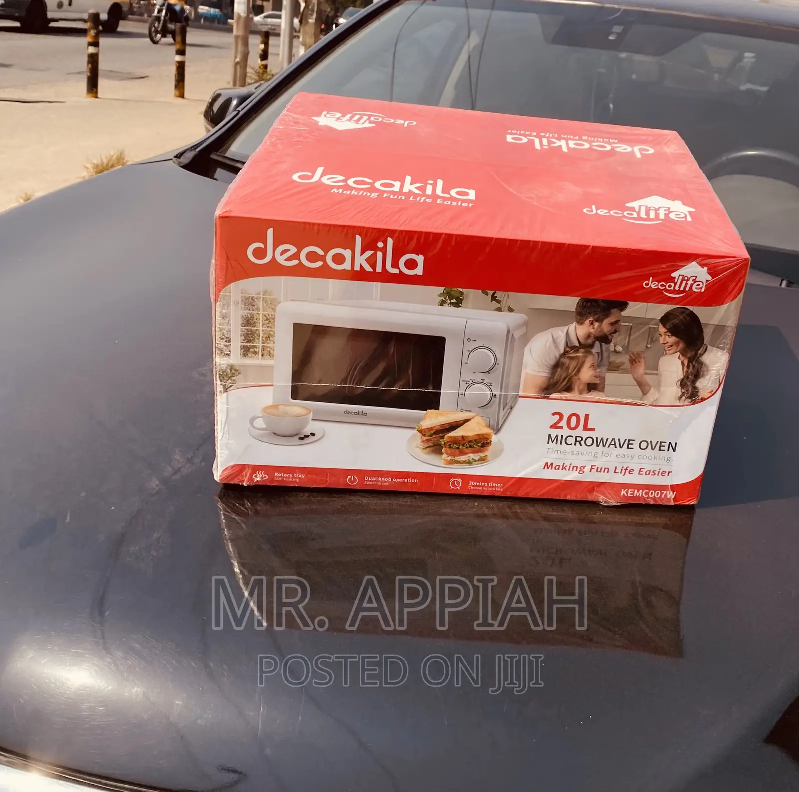 Energy Sufficient Decakila 20L Electric Microwave,Black.