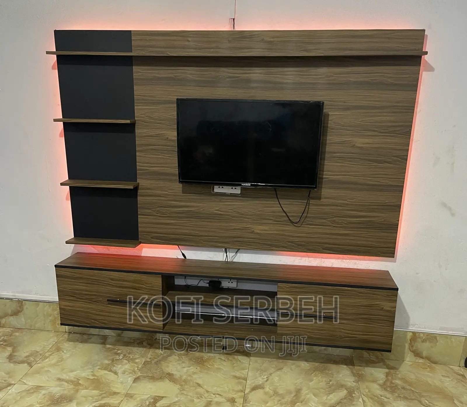 Quality Tv Stand With Led Board