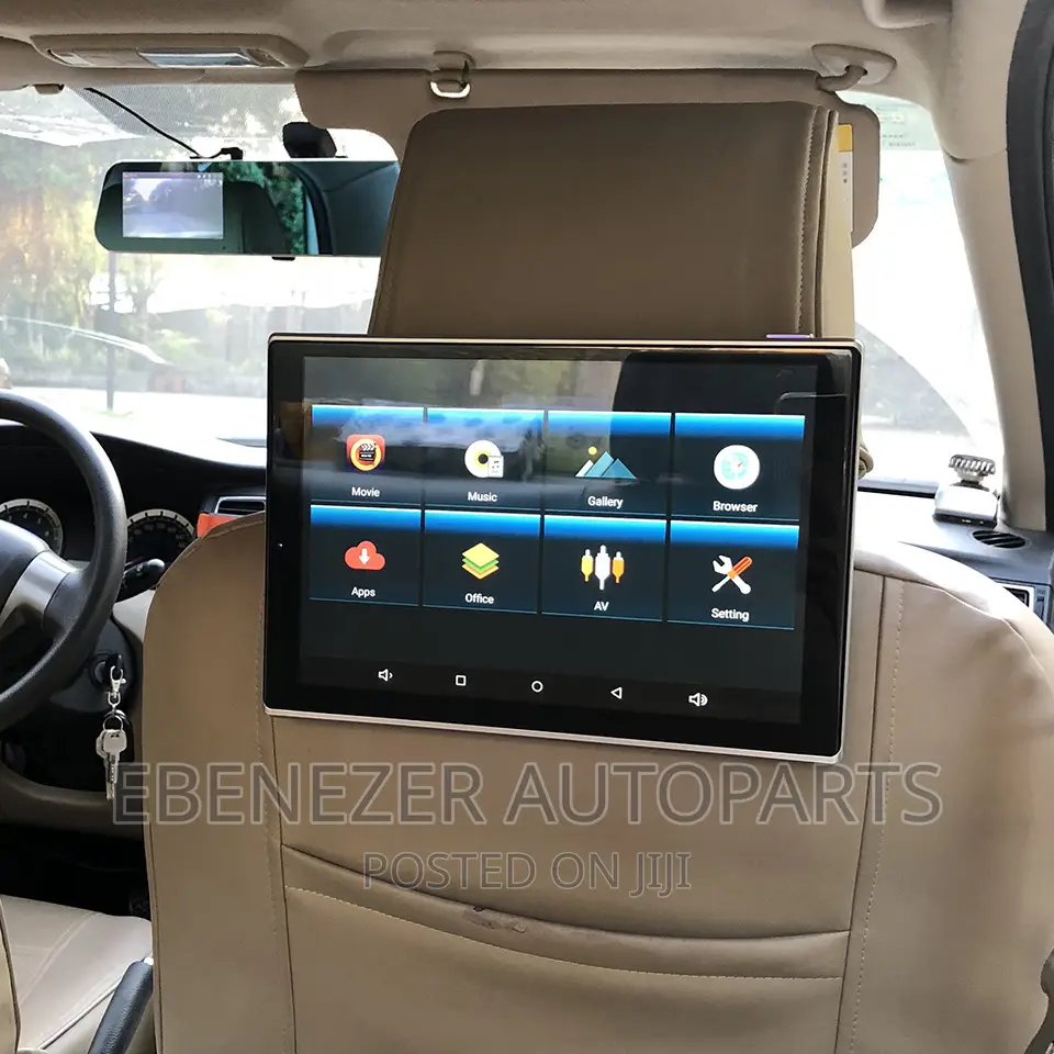 Pajero Wifi Bluetooth Android Headrest With Tv Monitor