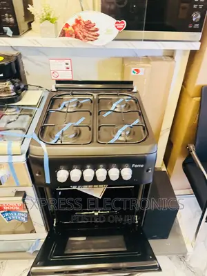 50/55 Black (Ignition) Oven Grill 4burner Gas Cooker