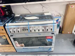 Zealous Sleek Grey Gas 5burner Oven Grill 60/90