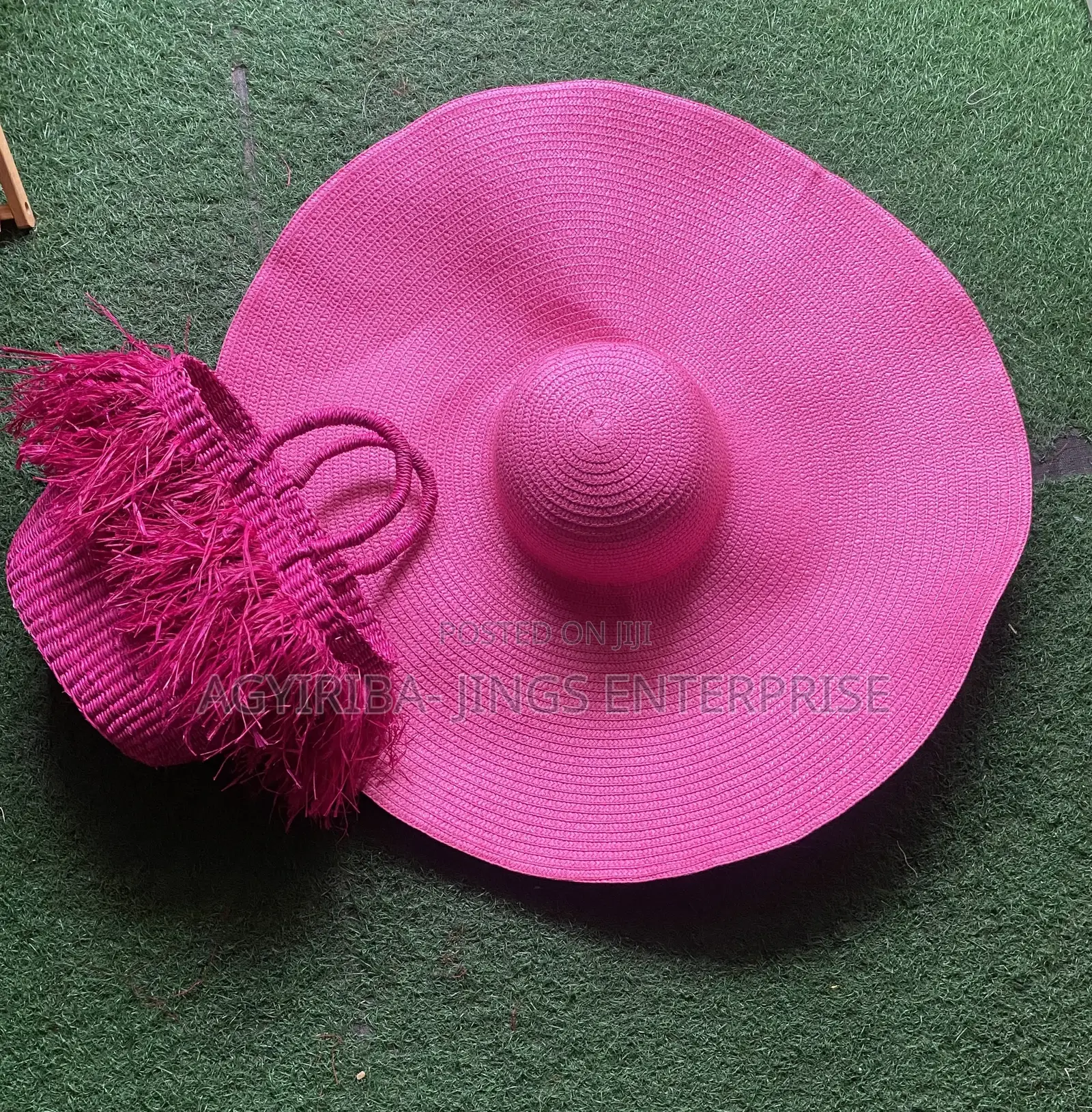 Beach Hat and Bag