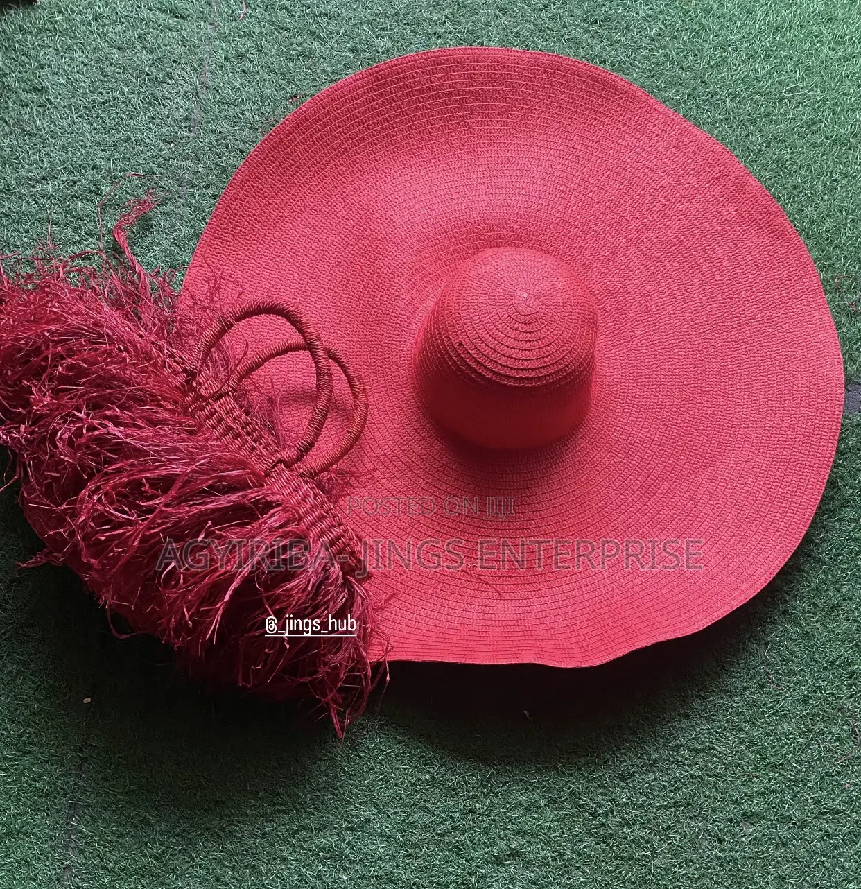 Beach Hat and Bag