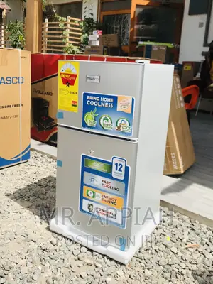 Lovely Design Nasco Nasf2-120 2 Door Table Top Fridge.