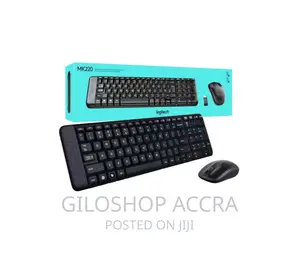 Logitech Mk220 Wireless Keyboard and Mouse Bundle
