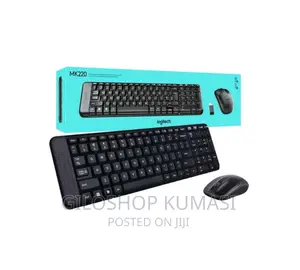 Logitech Mk220 Wireless Keyboard and Mouse Bundle