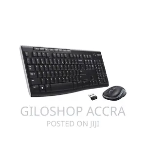 Logitech Mk270 Wireless Keyboard and Mouse Bundle