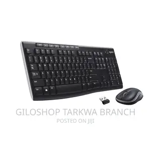 Logitech Mk270 Wireless Keyboard and Mouse Bundle