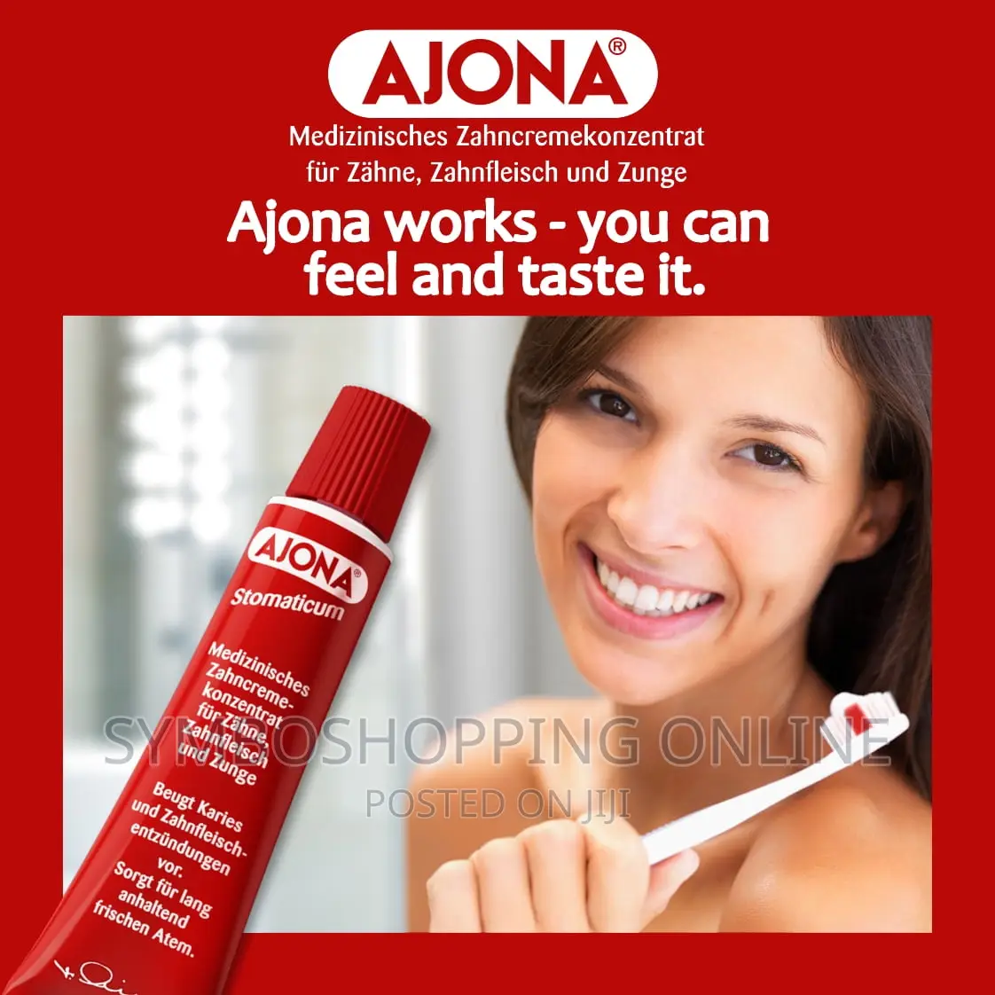 Ajona Stomaticum" Medical Toothpaste 25ml