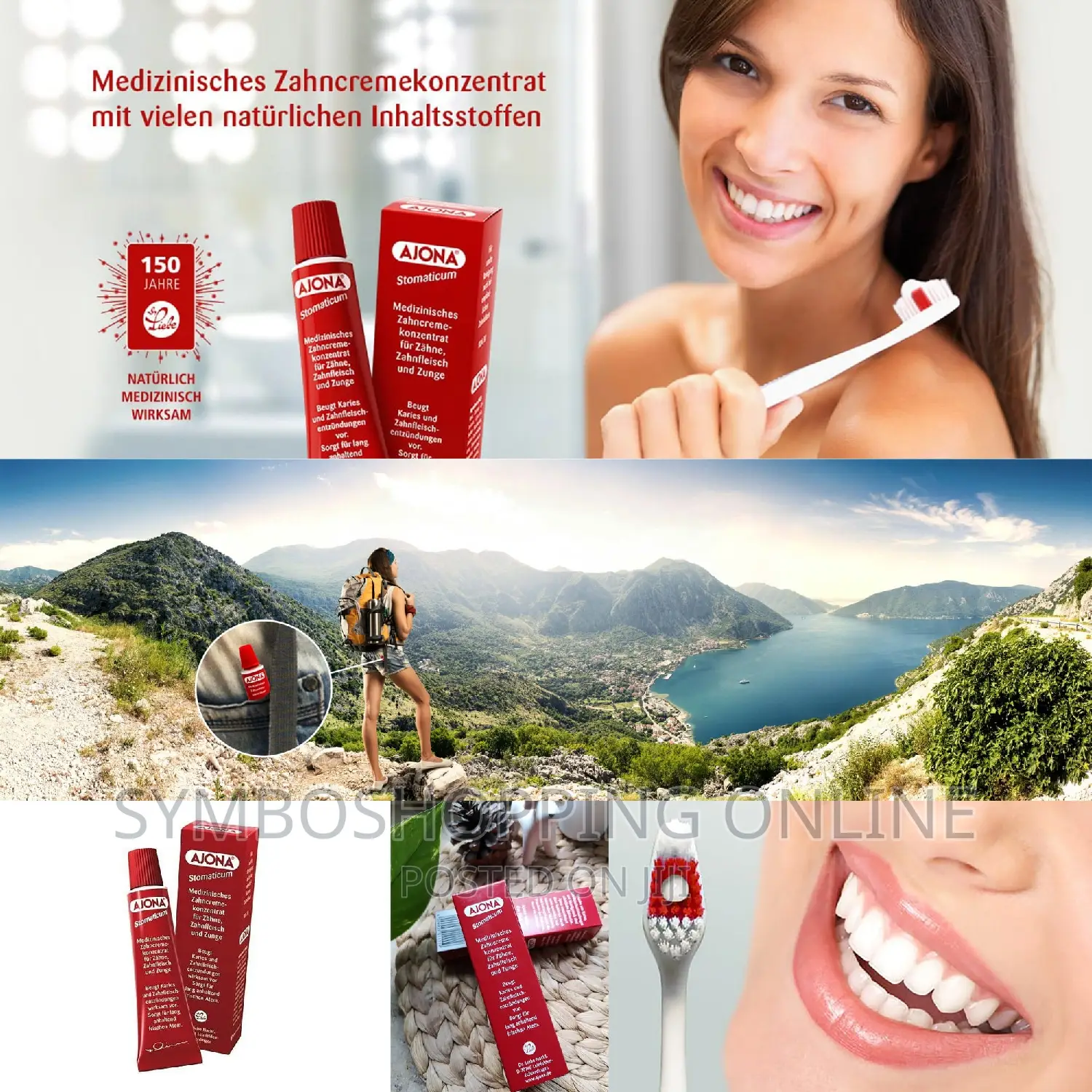 Ajona Stomaticum" Medical Toothpaste 25ml