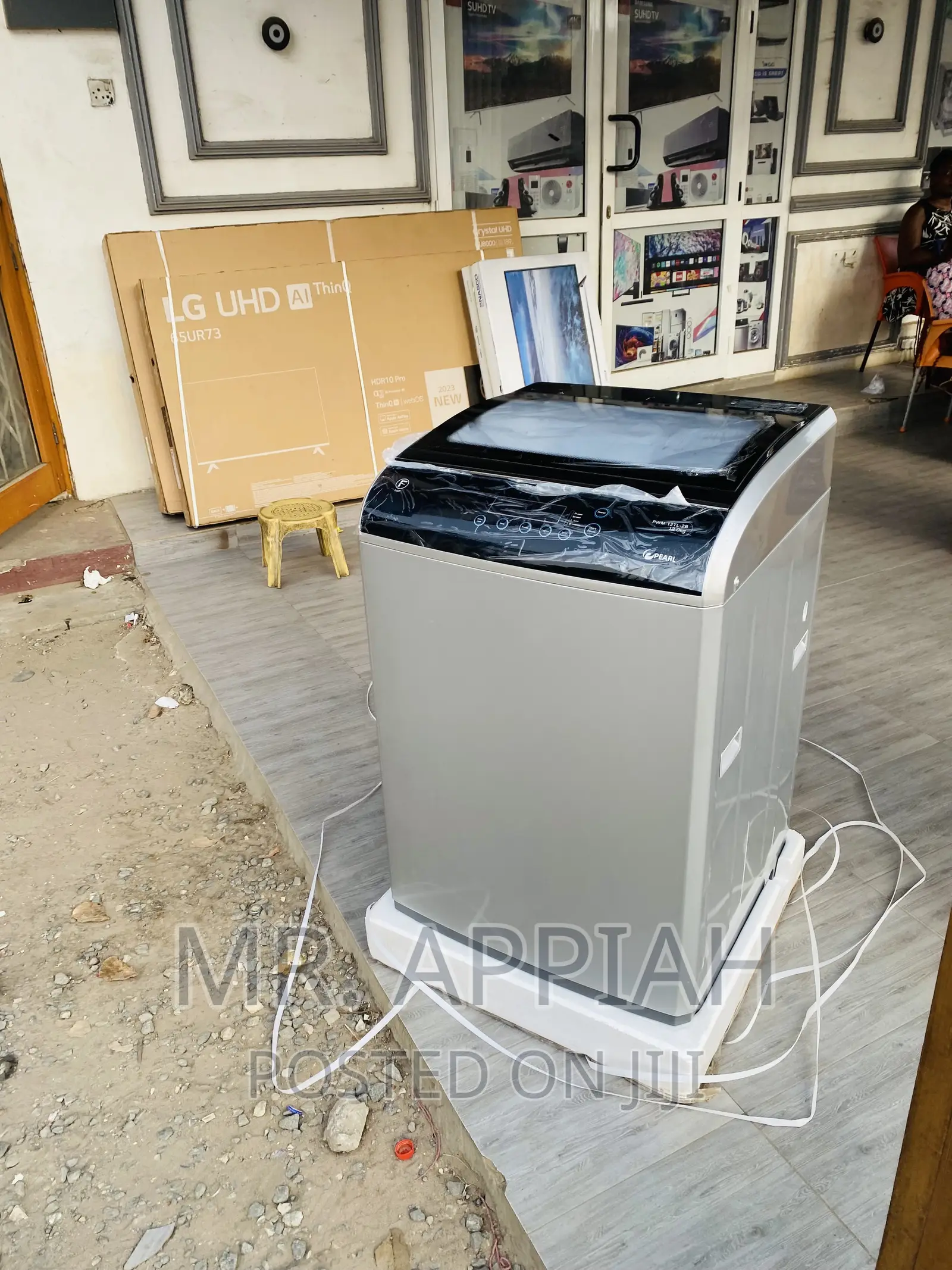 Quality Pearl PWM-12tl-2b Full Automatic Washing Machine.