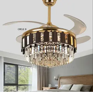 Ceiling Fan Chandelier With Remote