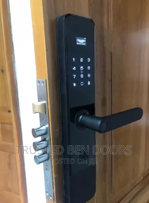 Paladin Turkey Biometric Smart Lock for Security+Wooden Door