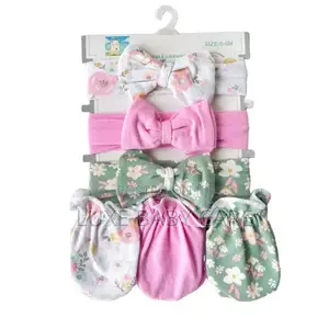 Baby Girl Headbands With Mittens