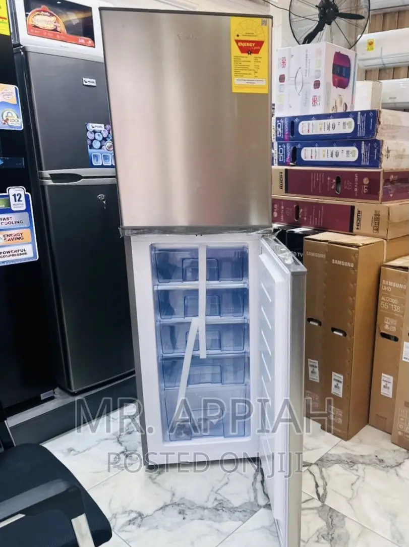 Latest Pearl Pf 350 B Double Door Electric Fridge(Gray).